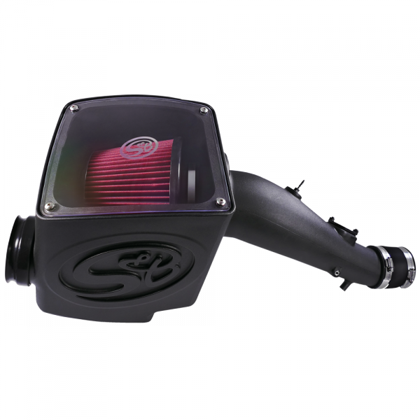Cold Air Intake For 12-15 Toyota Tacoma 4.0L Oiled Cotton Cleanable Red S&B