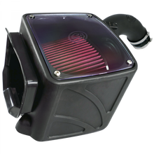 画像をギャラリービューアに読み込む, Cold Air Intake For 01-04 Chevrolet Silverado GMC Sierra V8-6.6L LB7 Duramax Cotton Cleanable Red S&amp;B