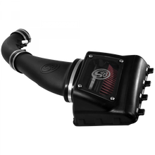 画像をギャラリービューアに読み込む, Cold Air Intake For 11-16 Ford F250, F350 V8-6.2L Oiled Cotton Cleanable Red S&amp;B