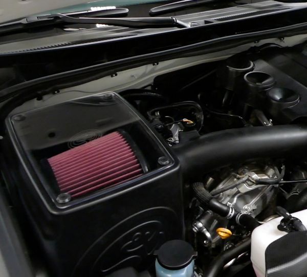 Cold Air Intake For 10-22 Toyota 4Runner 2010-14 FJ Cruiser 4.0L 4X4 Cotton Cleanable Red S&B