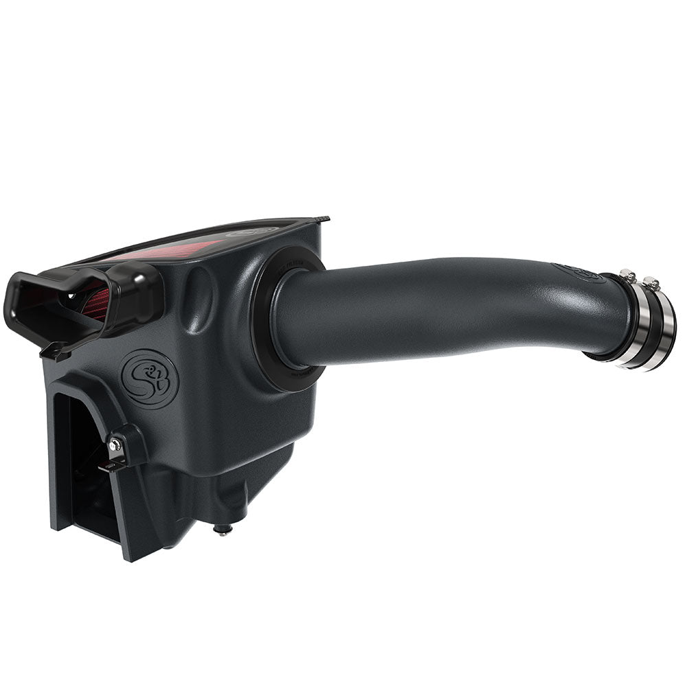 Cold Air Intake For 20-22 Ford F250 F350 V8-6.7L Powerstroke Cotton Cleanable Red S&B
