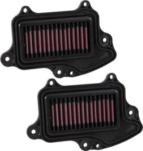 画像をギャラリービューアに読み込む, K&amp;N 16-17 Suzuki Boulevard M90 1462CC Replacement Drop In Air Filter (Set of 2)