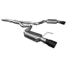 画像をギャラリービューアに読み込む, Kooks 15+ Mustang 5.0L 4V Convertible 3in Cat-Back w/ H-Pipe 4in Slash Cut Black Tips Exhaust