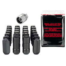 画像をギャラリービューアに読み込む, McGard 6 Lug Hex Install Kit w/Locks (Cone Seat Nut) M14X2.0 / 13/16 Hex / 2.25in. Length - Black