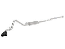 画像をギャラリービューアに読み込む, aFe Vulcan Series 3in 304SS Exhaust Cat-Back w/Blk Tip 2019 GM Silverado/Sierra 1500 L4-2.7L (t)
