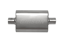 画像をギャラリービューアに読み込む, Gibson CFT Superflow Center/Center Oval Muffler - 4x9x13in/2.5in Inlet/2.5in Outlet - Stainless