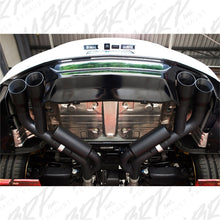 画像をギャラリービューアに読み込む, MBRP 18-20 Ford Mustang GT 2.5in Black Coated Non Active Dual Axle Back Exhaust - 4in Dual Wall Tips