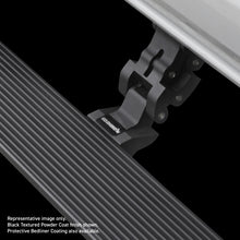 画像をギャラリービューアに読み込む, RealTruck 08-16 Ford F-250/350 Super Duty CC 4dr VoltStep Electric Running Board Kit - Bedliner Coat