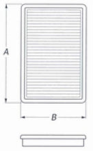画像をギャラリービューアに読み込む, BMC 03-07 Hyundai Avante III 1.6L Replacement Panel Air Filter