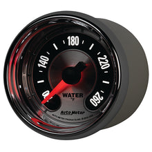 画像をギャラリービューアに読み込む, Autometer American Muscle 52mm Full Sweep Electric 100-260 Deg F Water Temperature Gauge