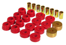 画像をギャラリービューアに読み込む, Prothane 73-82 Chevy Corvette Body Mount Kit - Red