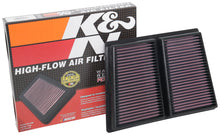 画像をギャラリービューアに読み込む, K&amp;N 17-18 Alpha Romeo Giulia 2.9L V6 F/I Replacement Panel Air Filter