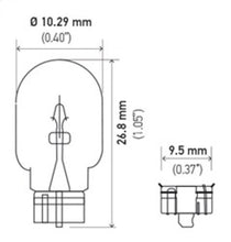 画像をギャラリービューアに読み込む, Hella Bulb 2825 12V 5W 4CP W2.1x9.5d T3.25