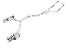 画像をギャラリービューアに読み込む, AWE Tuning Audi B9 S4 SwitchPath Exhaust - Non-Resonated (Silver 102mm Tips)