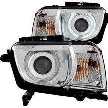 画像をギャラリービューアに読み込む, ANZO 2010-2013 Chevrolet Camaro Projector Headlights w/ Halo Chrome (CCFL)