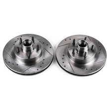 画像をギャラリービューアに読み込む, Power Stop 95-01 Ford Explorer Front Evolution Drilled &amp; Slotted Rotors - Pair