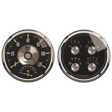画像をギャラリービューアに読み込む, Autometer Prestige Series Black Diamond 5in Gauge Box Kit-Tachometer/Speedometer Combo/Oil Pressure