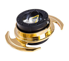 画像をギャラリービューアに読み込む, NRG Quick Release Kit Gen 3.0 - Black Body / Chrome Gold Ring w/Handles