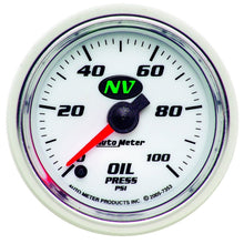 画像をギャラリービューアに読み込む, Autometer NV 2-1/16in 0-100 PSI Stepper Motor Oil Temp Gauge