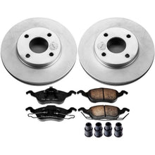 画像をギャラリービューアに読み込む, Power Stop 00-04 Ford Focus Front Z17 Evolution Geomet Coated Brake Kit