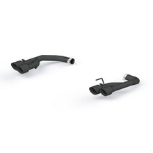 画像をギャラリービューアに読み込む, MBRP 18-20 Ford Mustang GT 2.5in Black Coated Non Active Dual Axle Back Exhaust - 4in Dual Wall Tips