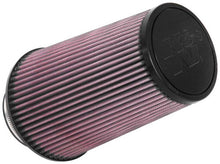画像をギャラリービューアに読み込む, K&amp;N Universal Clamp-On Air Filter 3-1/2in FLG / 6in B / 4-1/2in T / 9in H