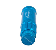 画像をギャラリービューアに読み込む, NRG 700 Series M12 X 1.5 Steel Lug Nut w/Dust Cap Cover Set 21 Pc w/Locks &amp; Lock Socket - Blue