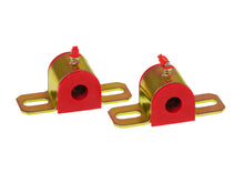 画像をギャラリービューアに読み込む, Prothane Universal Greasable Sway Bar Bushings - 11/16in - Type B Bracket - Red
