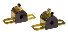 画像をギャラリービューアに読み込む, Prothane Universal 90 Deg Greasable Sway Bar Bushings - 1/2in - Type B Bracket - Black