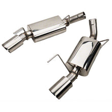 画像をギャラリービューアに読み込む, Kooks 05-09 Ford Mustang GT 4.6L 3V 2 1/2in SS Axle Back Exhaust w/ 4in Polished Slash Cut Tips
