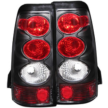 画像をギャラリービューアに読み込む, ANZO 2003-2006 Chevrolet Silverado 1500 Taillights Black