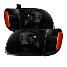 画像をギャラリービューアに読み込む, xTune Toyota Tundra Regular/Access 00-04 OEM Style Headlights &amp; Corner Lights HD-JH-TTUN00-AM-BSM