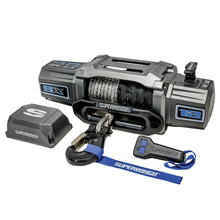 画像をギャラリービューアに読み込む, Superwinch 12000 LBS 12V DC 3/8in x 80ft Synthetic Rope SX 12000SR Winch - Graphite