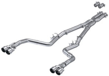 画像をギャラリービューアに読み込む, MBRP 15-Up Challenger 5.7L / 17-Up 6.2L/6.4L 3in Race Series Cat-Back w/ Quad Tips AS Exhaust
