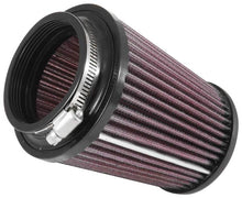 画像をギャラリービューアに読み込む, K&amp;N Universal Rubber Filter 3in Flg 4-1/2inch OD B / 2-1/4inch H - Black Top