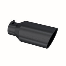 画像をギャラリービューアに読み込む, MBRP Universal Tip 8in OD Rolled End 5in Inlet 18in Length T304 - Black
