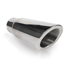 画像をギャラリービューアに読み込む, Stainless Works Double Wall Slash Cut Exhaust Tip - 3 1/2in Body 3in ID Inlet