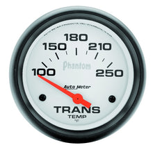 画像をギャラリービューアに読み込む, Autometer Phantom 2-5/8in 100-250 Degree F Electric Transmission Temp Gauge