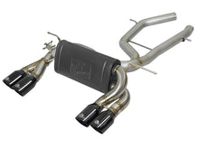 画像をギャラリービューアに読み込む, aFe MACH Force-Xp 2-1/2in SS Axle Back Exhaust w/Black Tips 15+ BMW M3/M4 (F80/F82) L6 3.0L (tt) S55