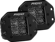 画像をギャラリービューアに読み込む, Rigid Industries D Series PRO Midnight Edition - Spot - Diffused - Pair