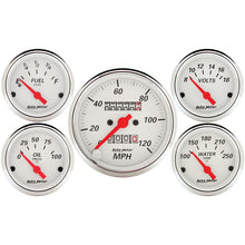 画像をギャラリービューアに読み込む, Autometer 5 piece Kit (Mech Speed/Elec Oil Press/Water Temp/Volt/Fuel Level)