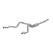 画像をギャラリービューアに読み込む, MBRP 2019 Chevrolet Silverado 1500 4.3L/5.3L 2.5in Cat Back Dual Rear Exit - Aluminized