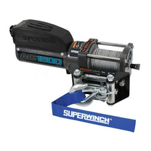 画像をギャラリービューアに読み込む, Superwinch 1,500 lbs. 1.1 HP 120V AC 1/8 In x 35ft. Wire Rope - Gray Wrinkle