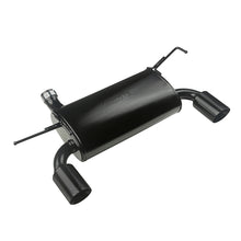 画像をギャラリービューアに読み込む, Rugged Ridge Axle Back Exhaust System Black 07-18 Jeep Wrangler