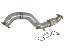 画像をギャラリービューアに読み込む, aFe Twisted Steel 3in Rear Down-Pipe/Mid Pipe 2017+ Honda Civic Type R I4 2.0L (t)