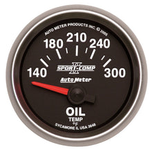 画像をギャラリービューアに読み込む, Autometer Sport-Comp II Electronic 140-300 Deg F Oil Temp Gauge