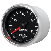 画像をギャラリービューアに読み込む, Autometer GS 2 1/16in. 0-280 Ohms Fuel Level Gauge - Stepper Motor