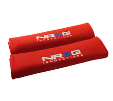 画像をギャラリービューアに読み込む, NRG Seat Belt Pads 2.7in. W x 11in. L (Red) Short - 2pc