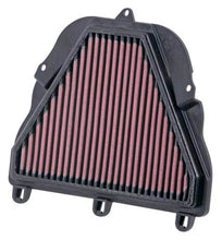 画像をギャラリービューアに読み込む, K&amp;N 06-12 Triumph Daytona 675/675 SE/675R/Street Triple/Street Triple R Replacement Air Filter