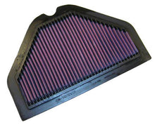 画像をギャラリービューアに読み込む, K&amp;N 93-01 Kawasaki ZX11 Ninja/93-01 ZZR1100/02-05 ZZR1200 Replacement Air Filter